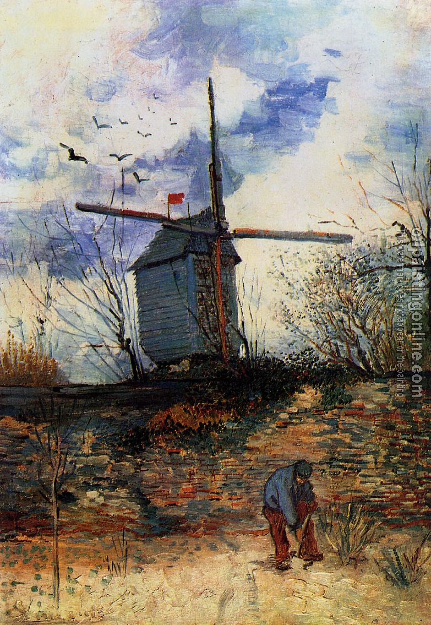 Gogh, Vincent van - Le Moulin de la Galette